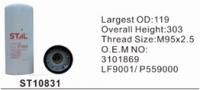 Фильтр [KOMATSU] маслянный D375-5 электронный ST10831 / 600-211-1341 / ST11340 / LF9001 / P559000